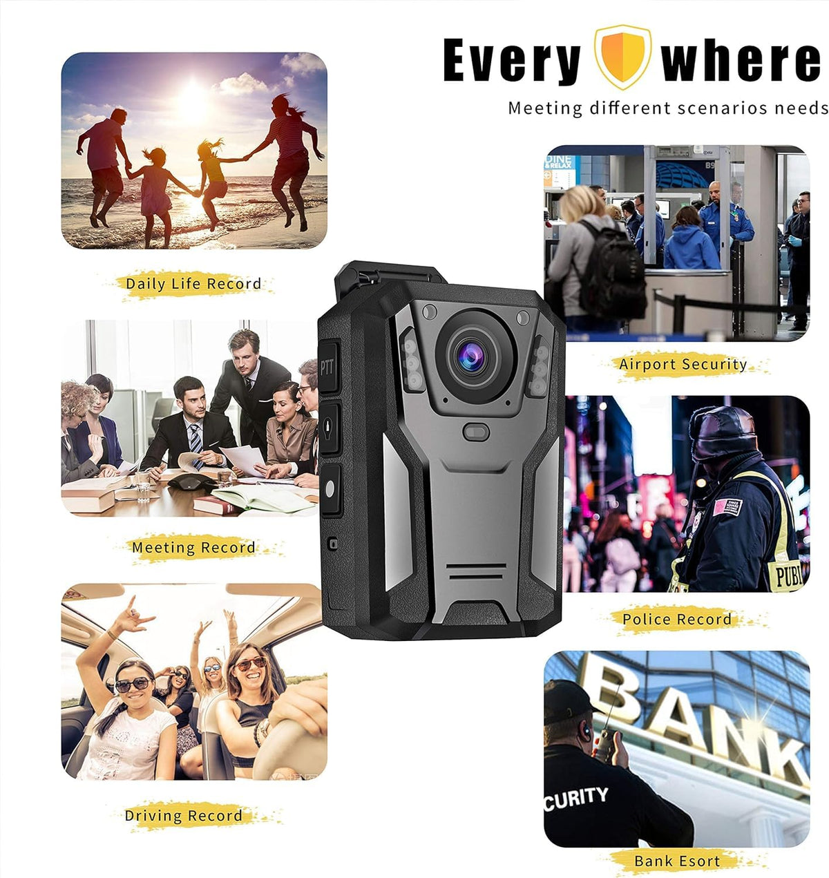 Aolbea P100 long battery life supports extended duty shifts