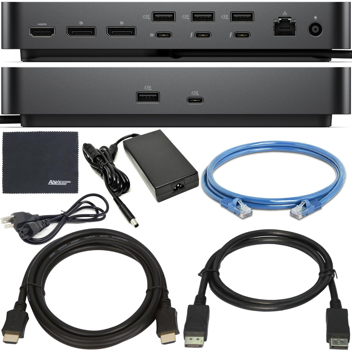 AOM Dell Pro Thunderbolt 5 Smart Dock with dual TB5 ports enabling fast peripheral connections.