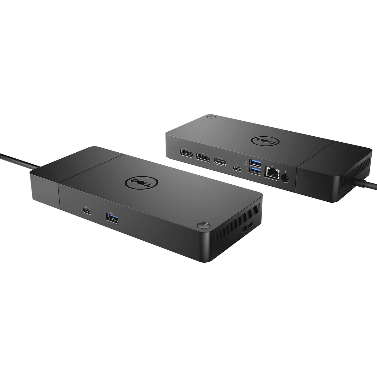 AOM Dell WD19DCS bundle shot with ZoomSpeed cables enabling easy expansion