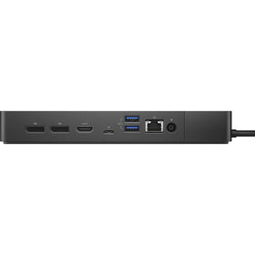AOM Dell WD19DCS laptop setup demonstrating multi-monitor capability