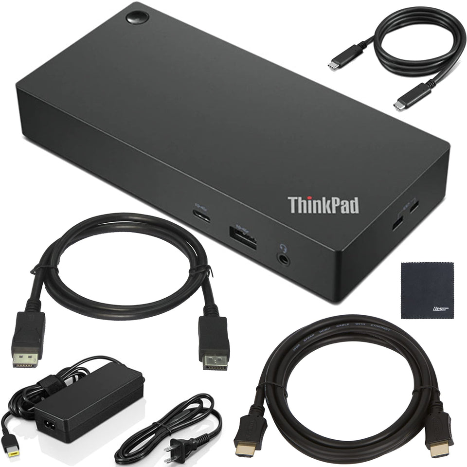 AOM Lenovo ThinkPad Dock Gen 2 delivers 4K output for crisp multi-monitor setups.