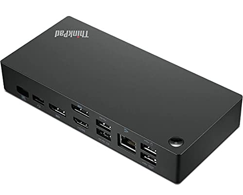 AOM ThinkPad Dock Gen 2 provides three USB-A 3.1 Gen 2 ports for fast peripherals.