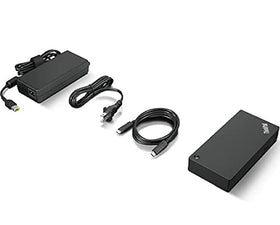 AOM ThinkPad Dock Gen 2 is Windows compatible for plug-and-play setup.