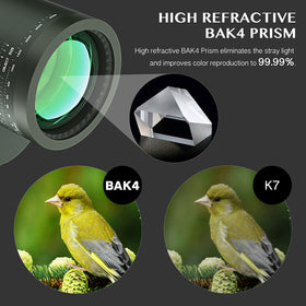 AOMEKIE FMC coating closeup highlighting light transmission and reduced glare.