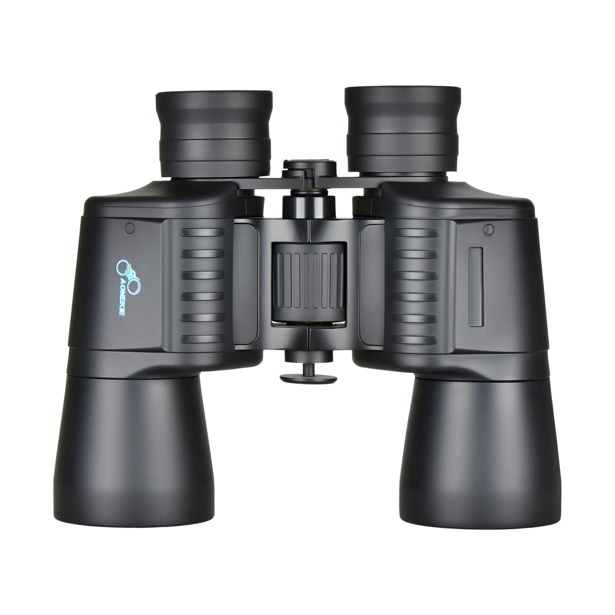 AOMEKIE binoculars front view for crisp outdoor viewing and quick target spotting.