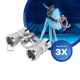 Aomekie compact binoculars for concerts highlighting style and practicality.