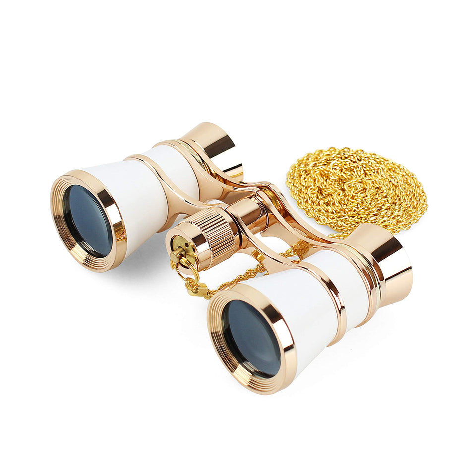 AOMEKIE Opera Glasses close-up with 3X magnification for theater viewing