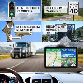 Aonerex mounted on windshield with suction cup, secure installation benefit