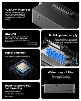 AOOSTAR AG01 built-in 800W PSU powers high-performance GPUs