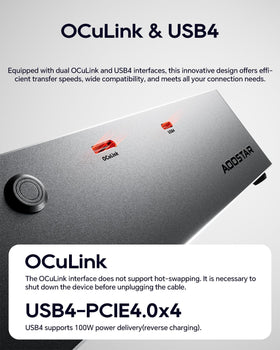 AOOSTAR AG02 aluminum chassis highlights heat dissipation