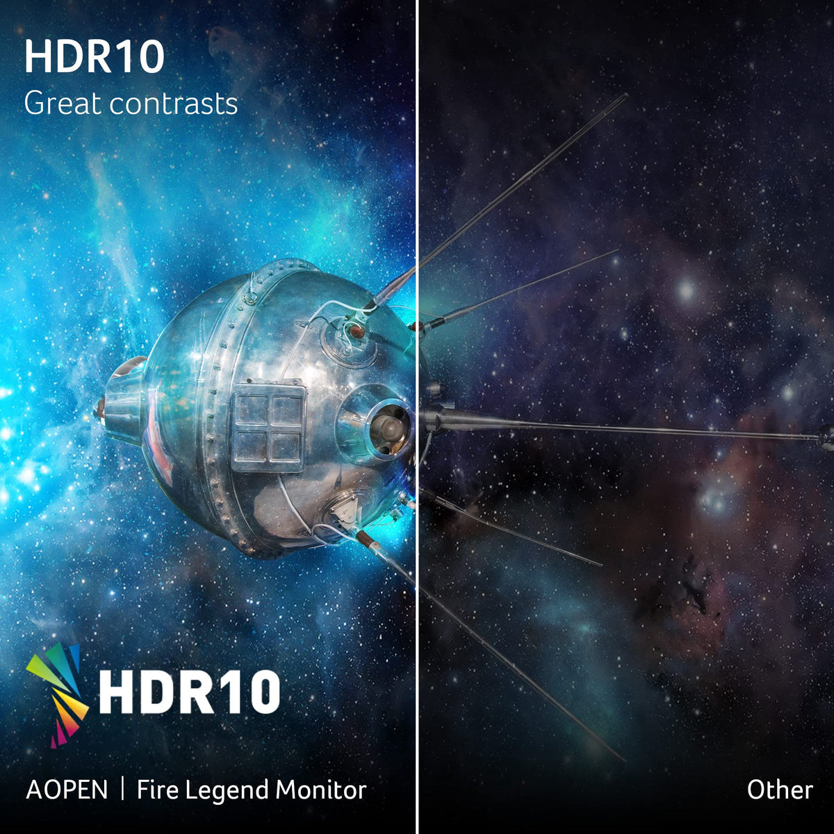 AOPEN 27HC5R 180Hz refresh rate enables fast action responses