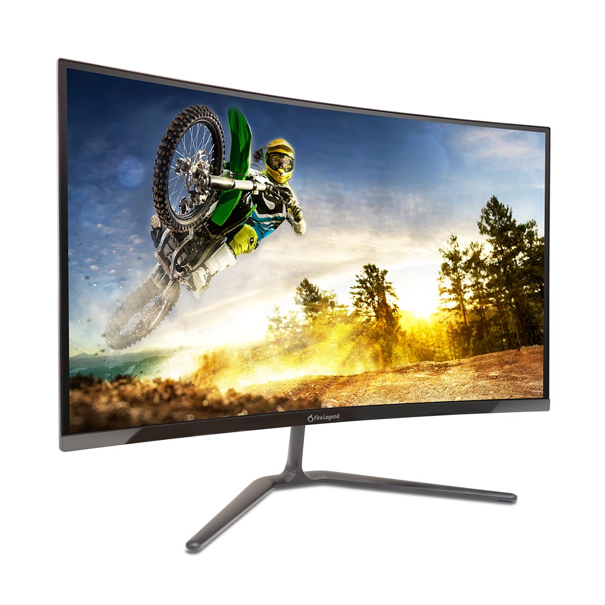 AOPEN 27HC5R ergonomic tilt range supports flexible viewing