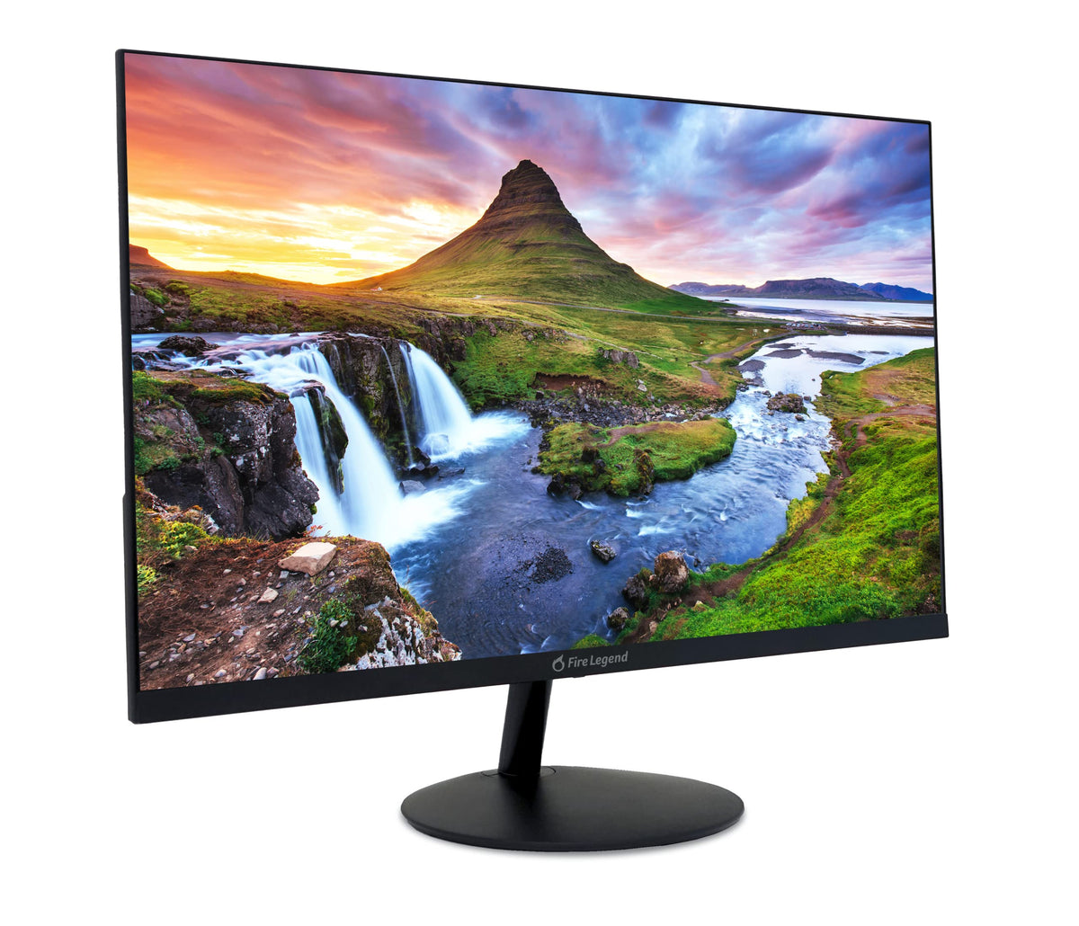 AOPEN monitor tilt adjustment for personalized ergonomic setup.