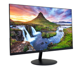 AOPEN monitor tilt adjustment for personalized ergonomic setup.