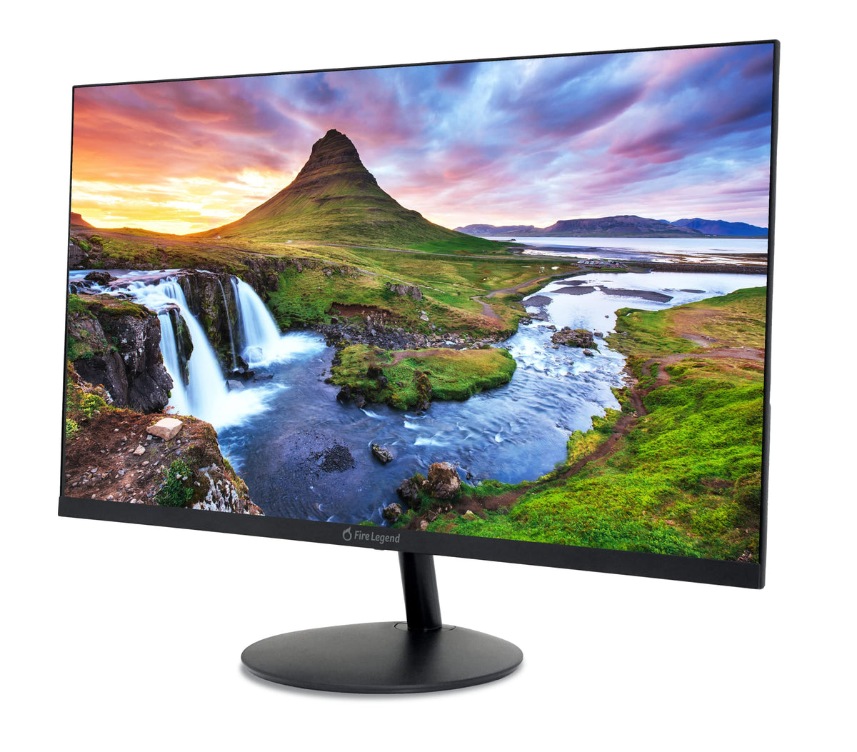 AOPEN monitor wide home office setup on a desk for productivity and entertainment.