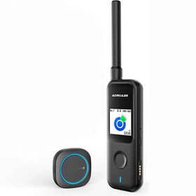 Aorkuler Tracker 2 real-time GPS tracking shown in outdoor setting for quick location
