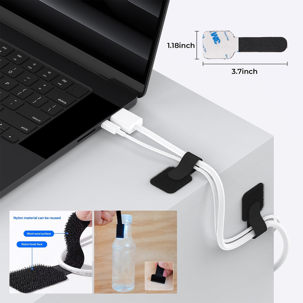 AORUICN under-desk kit suits standing desks and PC cable management.