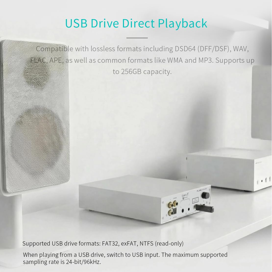AOSHIDA PL20 rip-to-USB with WAV and native DSD formats