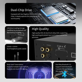 AOSHIDA PL20 USB port supports large drives for ripping