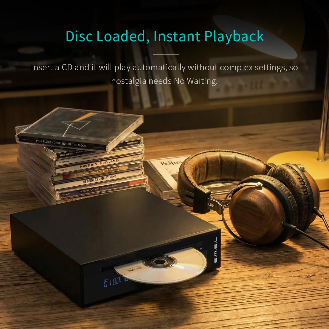 PL20 ripping a CD to WAV on a USB flash drive in minutes