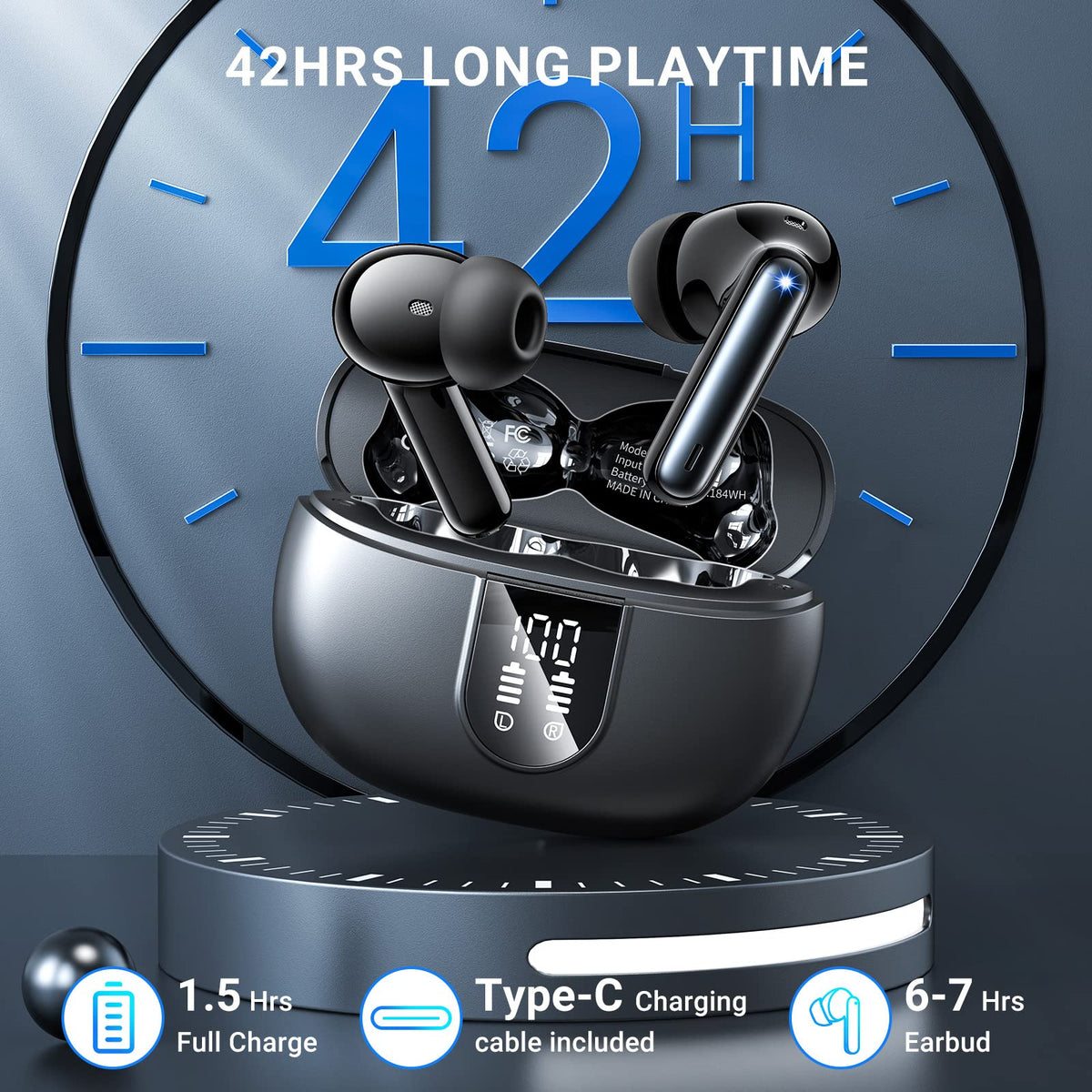 Aoslen 13mm driver delivering clear highs and punchy bass for daily listening