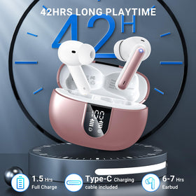 Aoslen earbuds with four ENC mics for clearer calls in noisy environments