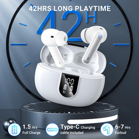 Aoslen earbuds feature four ENC microphones for clearer calls.