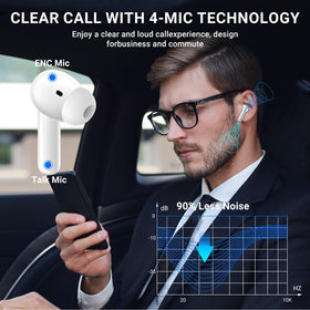 Aoslen earbuds are IP7 waterproof for active outdoor workouts.