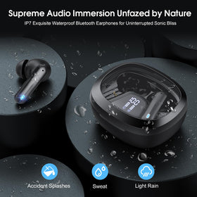 AOSRAU Bluetooth 5.4 connection enables fast pairing and stable streaming.