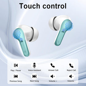 AOSRAU Bluetooth 5.4 chip ensures fast pairing and stable connection up to 15 meters.