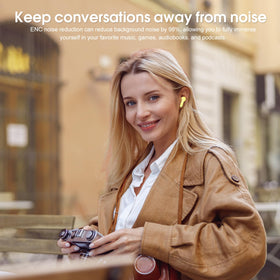 AOSRAU charging case LED display provides at a glance battery life.