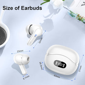 AOSRAU earbuds pair easily with multiple devices for seamless connectivity.
