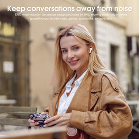 AOSRAU ergonomic lightweight earbuds for all-day comfort.