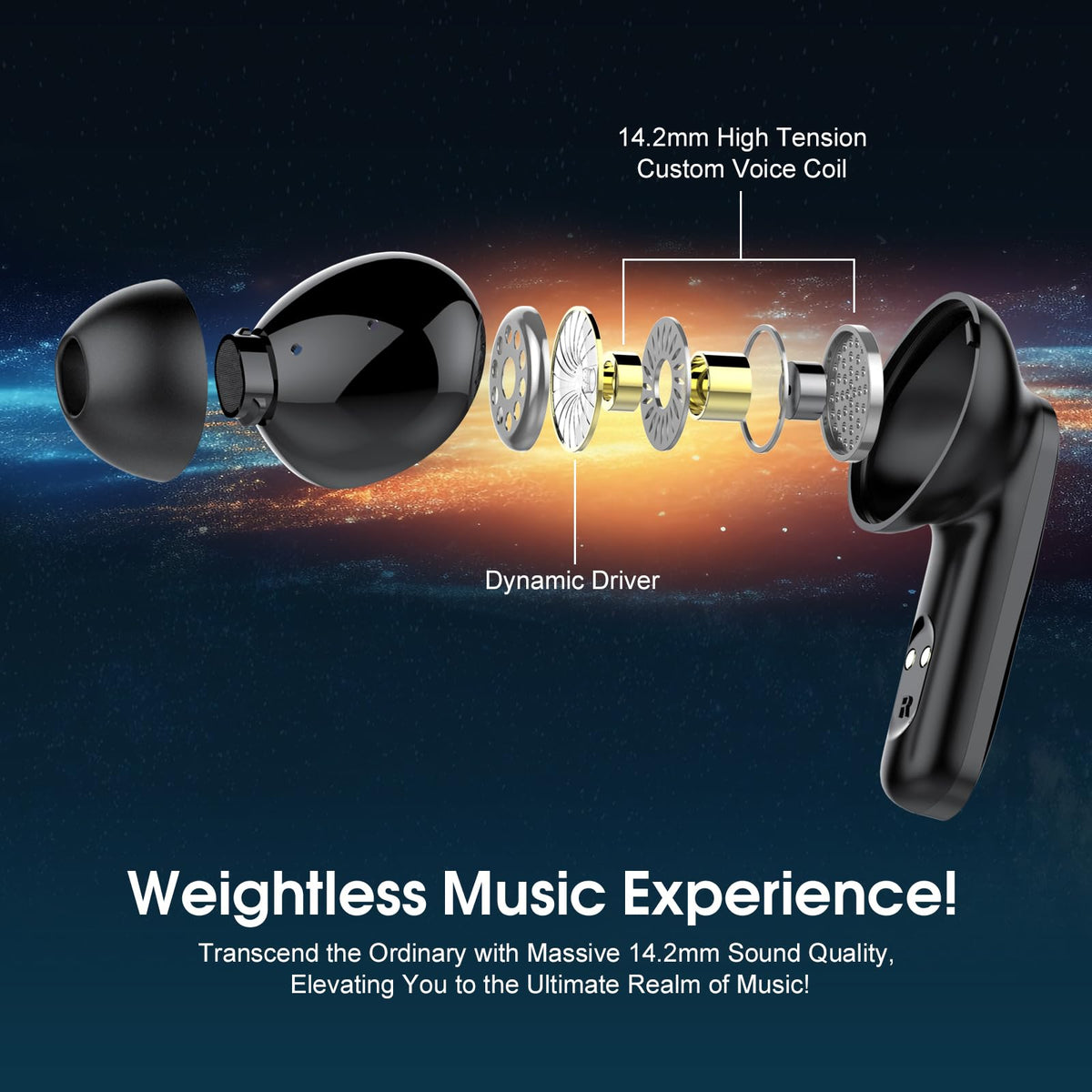 AOSRAU hi-fi stereo driver delivers rich bass and clear highs in daily use.