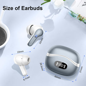 AOSRAU USB-C fast charging keeps you listening with minimal downtime.