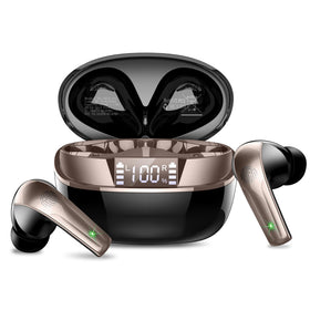 AOSRAU wireless earbuds pairing with quick Bluetooth 5.4 connection
