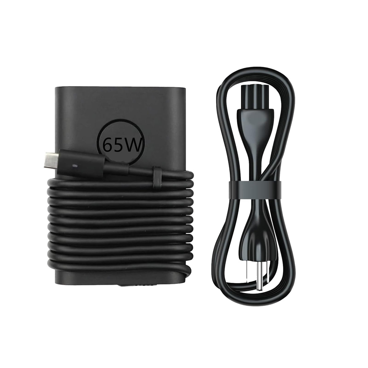 Aotisn 65W USB-C charger front view, compact design ideal for travel and desk use