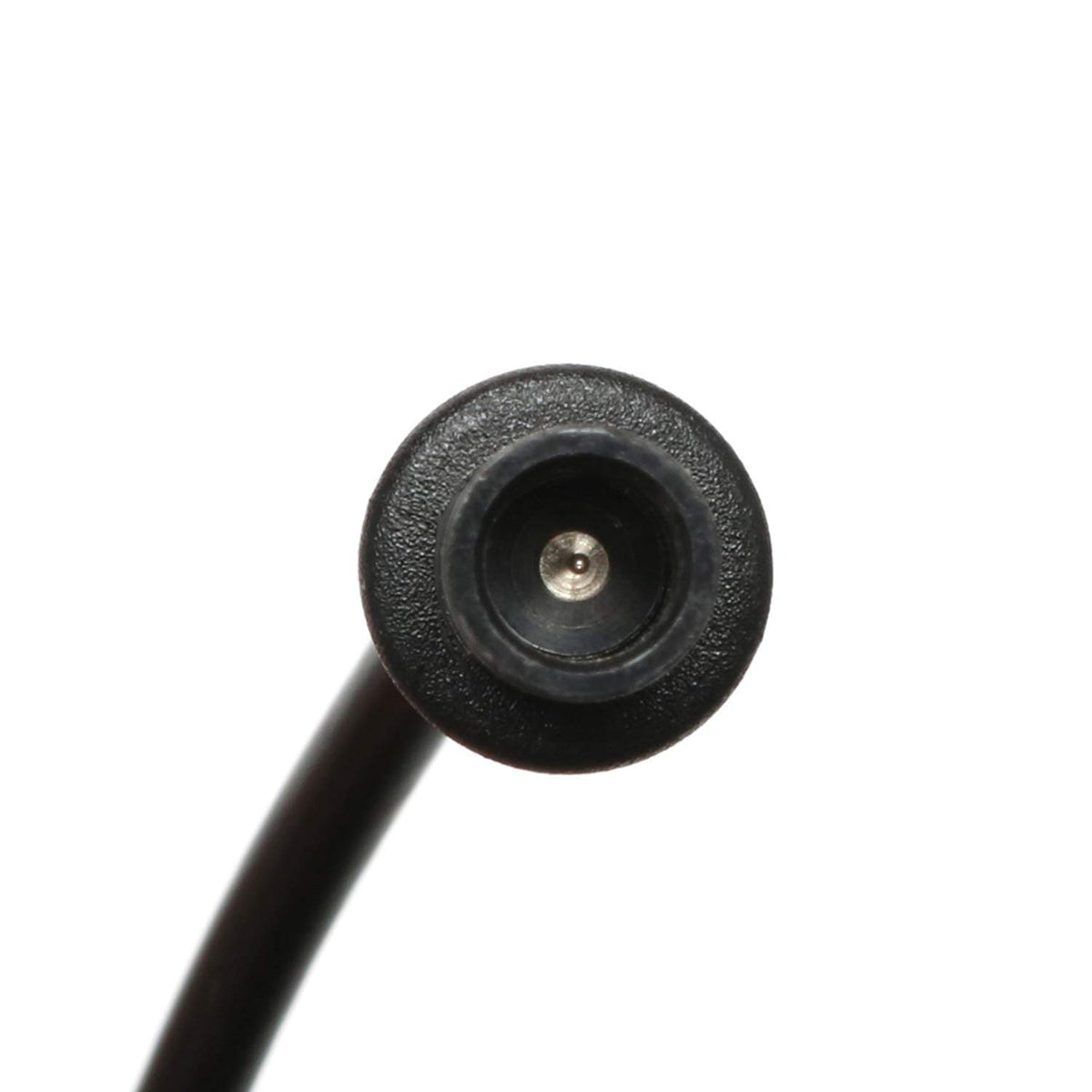 Charger connected to a Dell notebook showing clean, efficient charging.