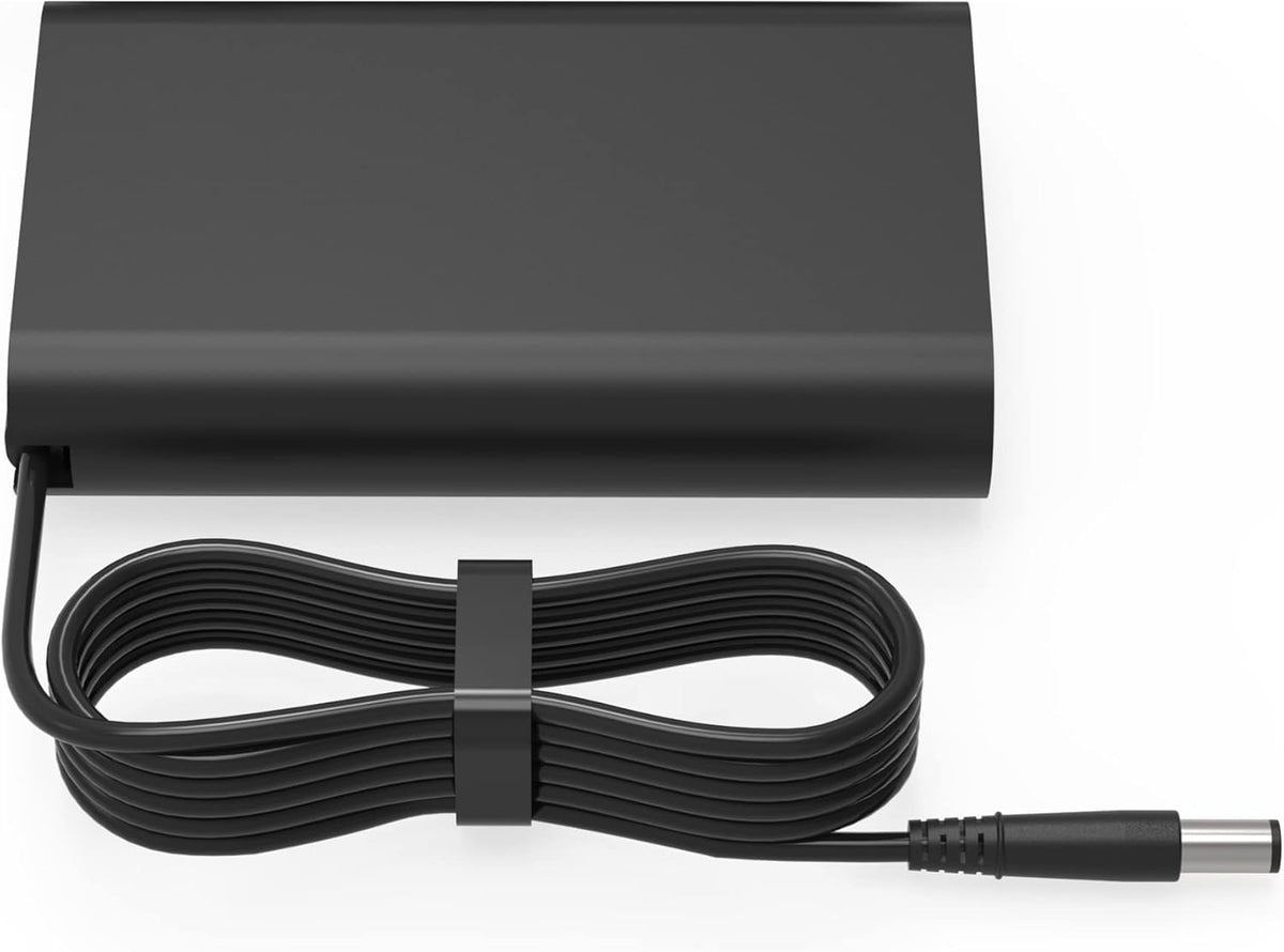 Aotisn 65W adapter with DC cable showcases long reach for flexible desk setups.