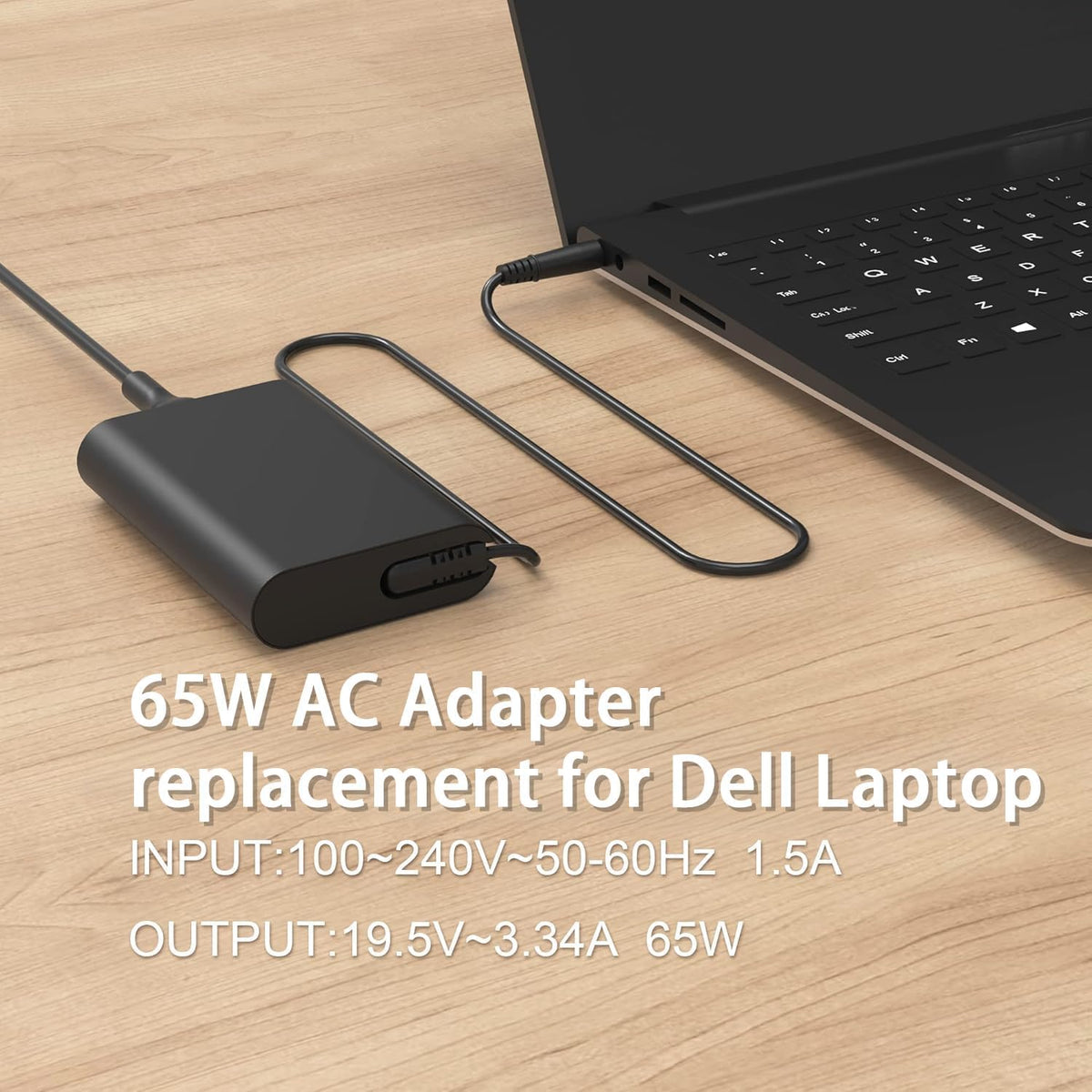 CA 100-240V compatibility label stresses worldwide usability.