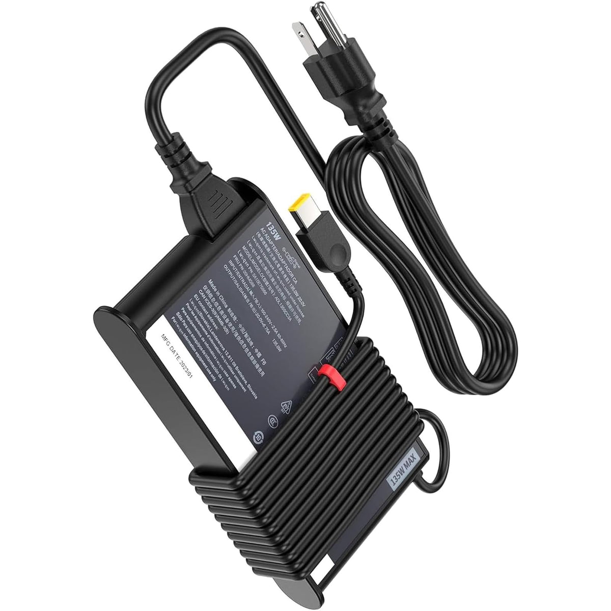 aotisn front view of power adapter showing compact design and reliable charging