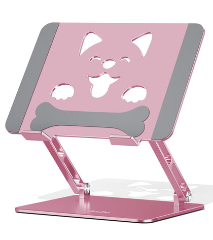 Aoviho front view showing riser lifted and stable for ergonomic benefit