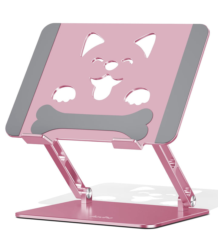 Aoviho front view showing riser lifted and stable for ergonomic benefit