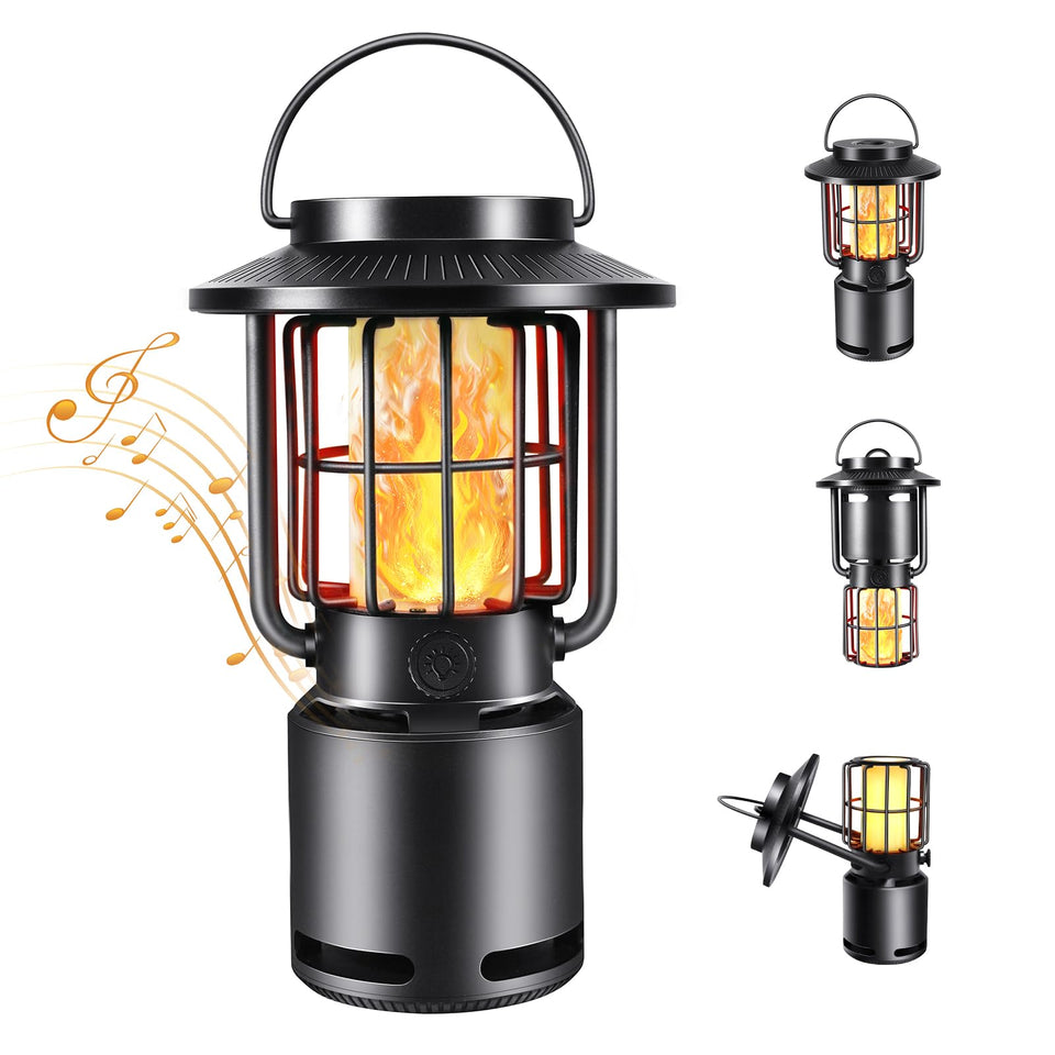 Aovikey outdoor Bluetooth speaker with dual-sync for immersive 360° sound outdoors