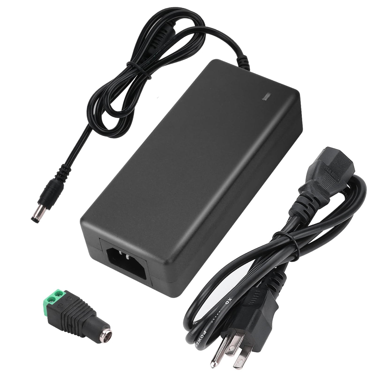 AOYADAISU 24V power supply front view for stable LED strip power.
