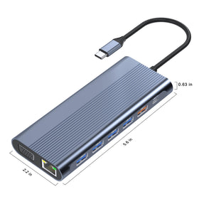 Aoyvsktv USB C Docking works with MacOS SST mirror mode and Windows MST extend.