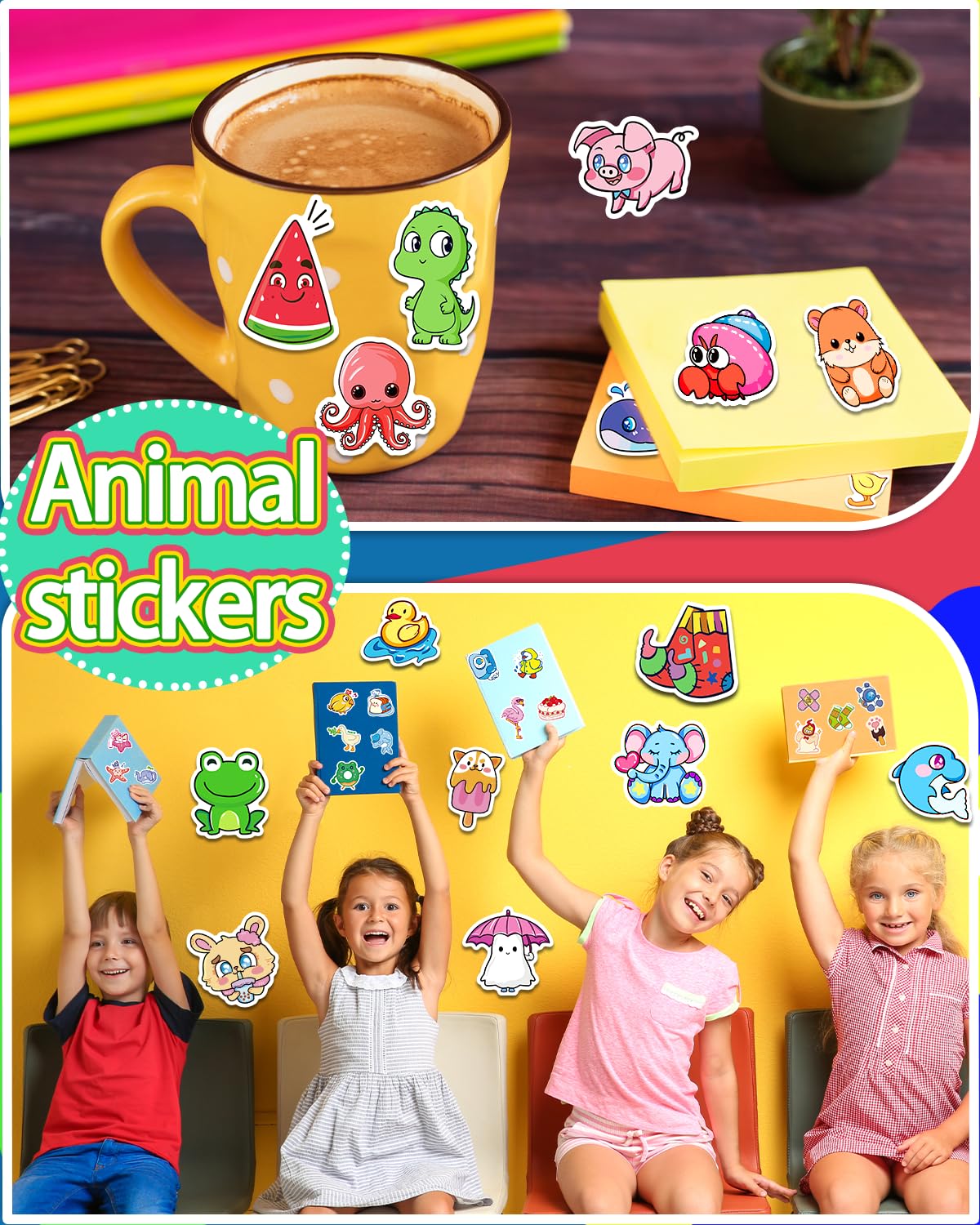 Apakkai vinyl stickers withstand dishwasher cycles and sun exposure.
