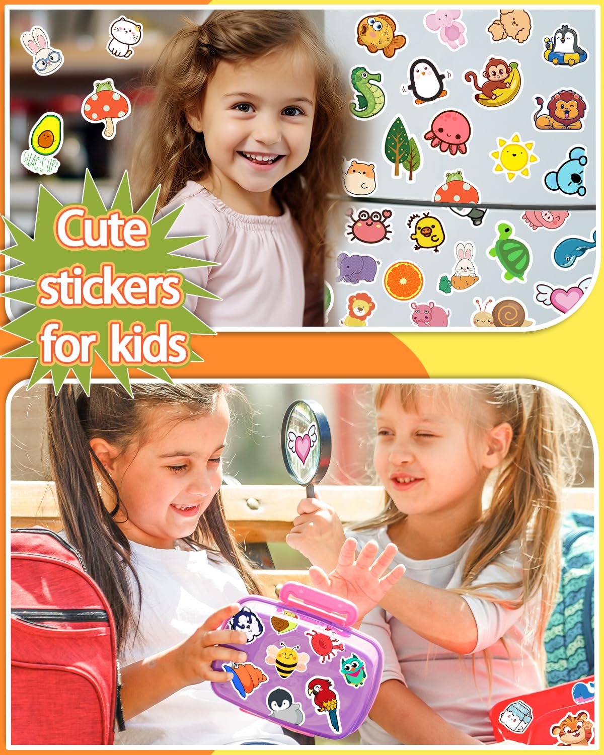 Apakkai stickers remove cleanly with no residue after use.