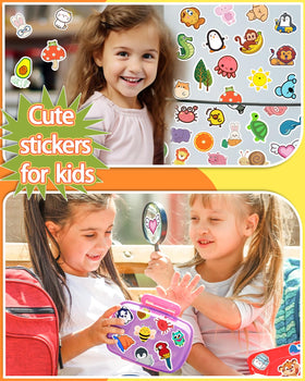 Apakkai stickers remove cleanly with no residue after use.