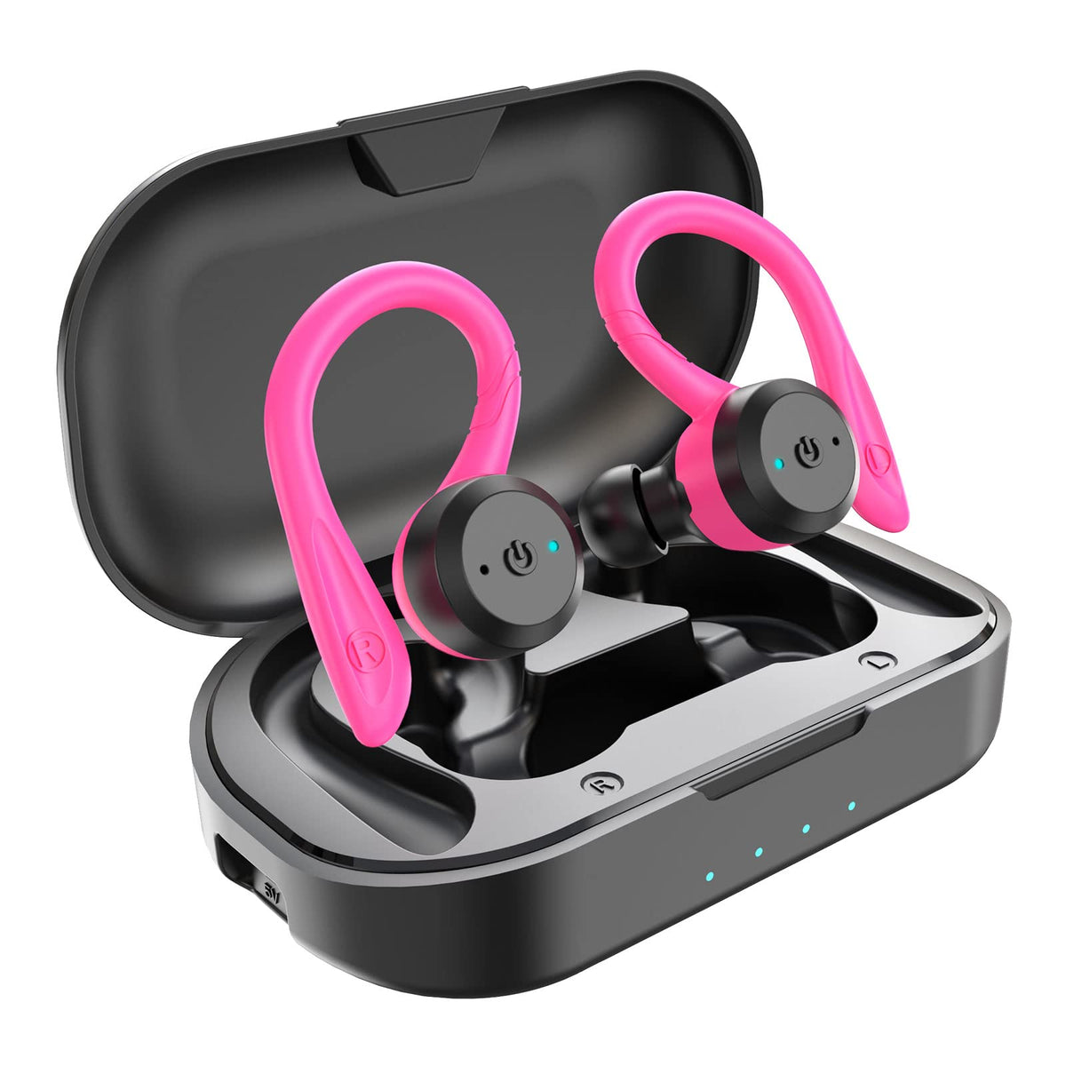APEKX front packaging showing red earbuds and features for easy selection